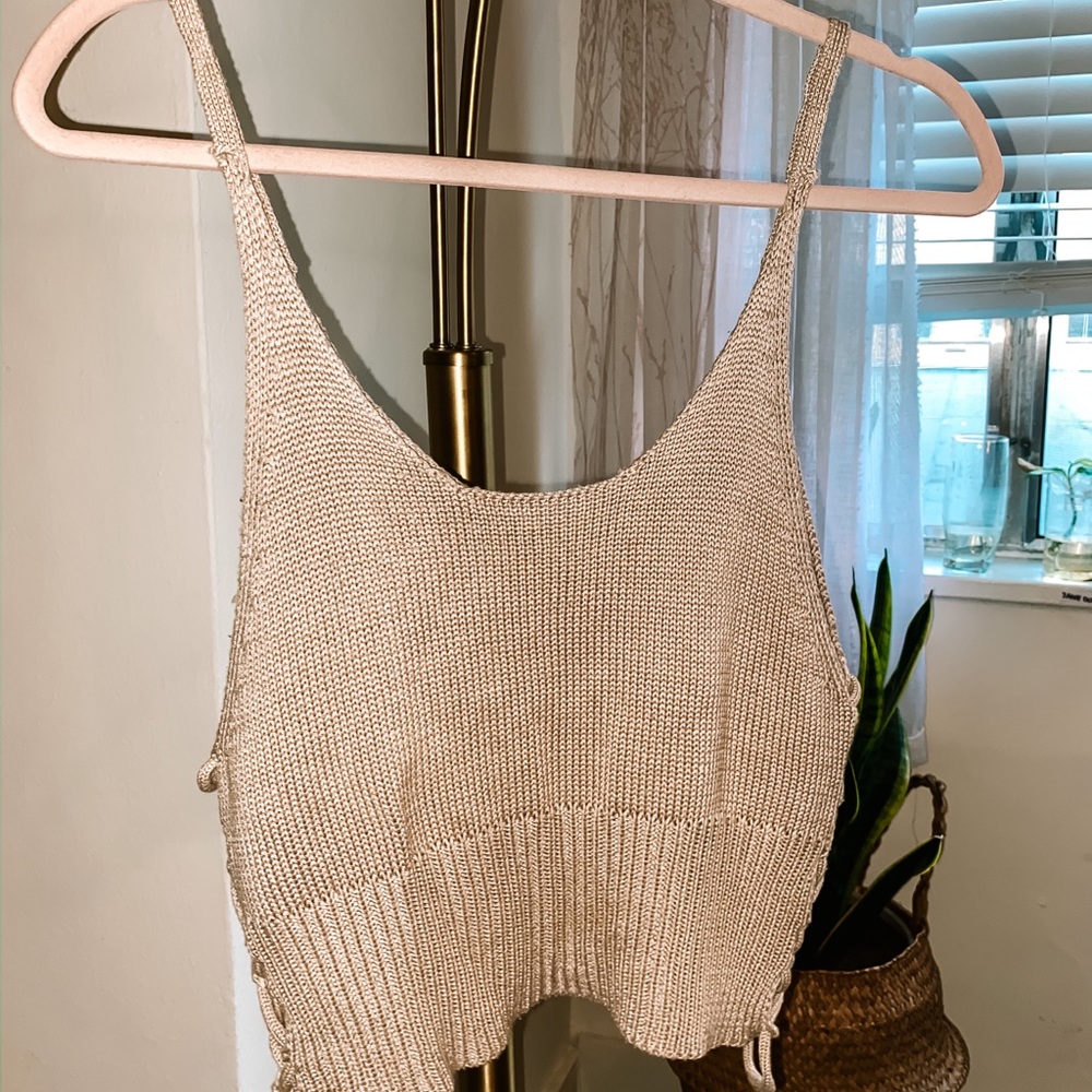 Tan top!